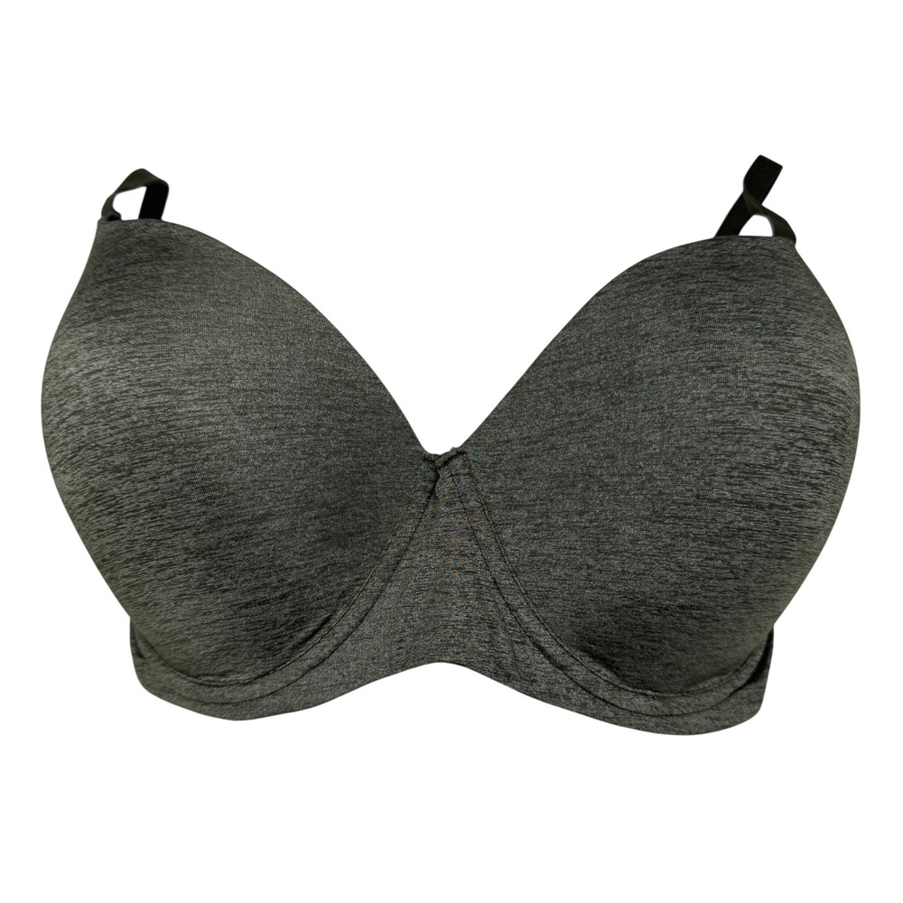 Adore Me Bra Womens 32G Green Heathered Full Coverage Underwire Padded NWT